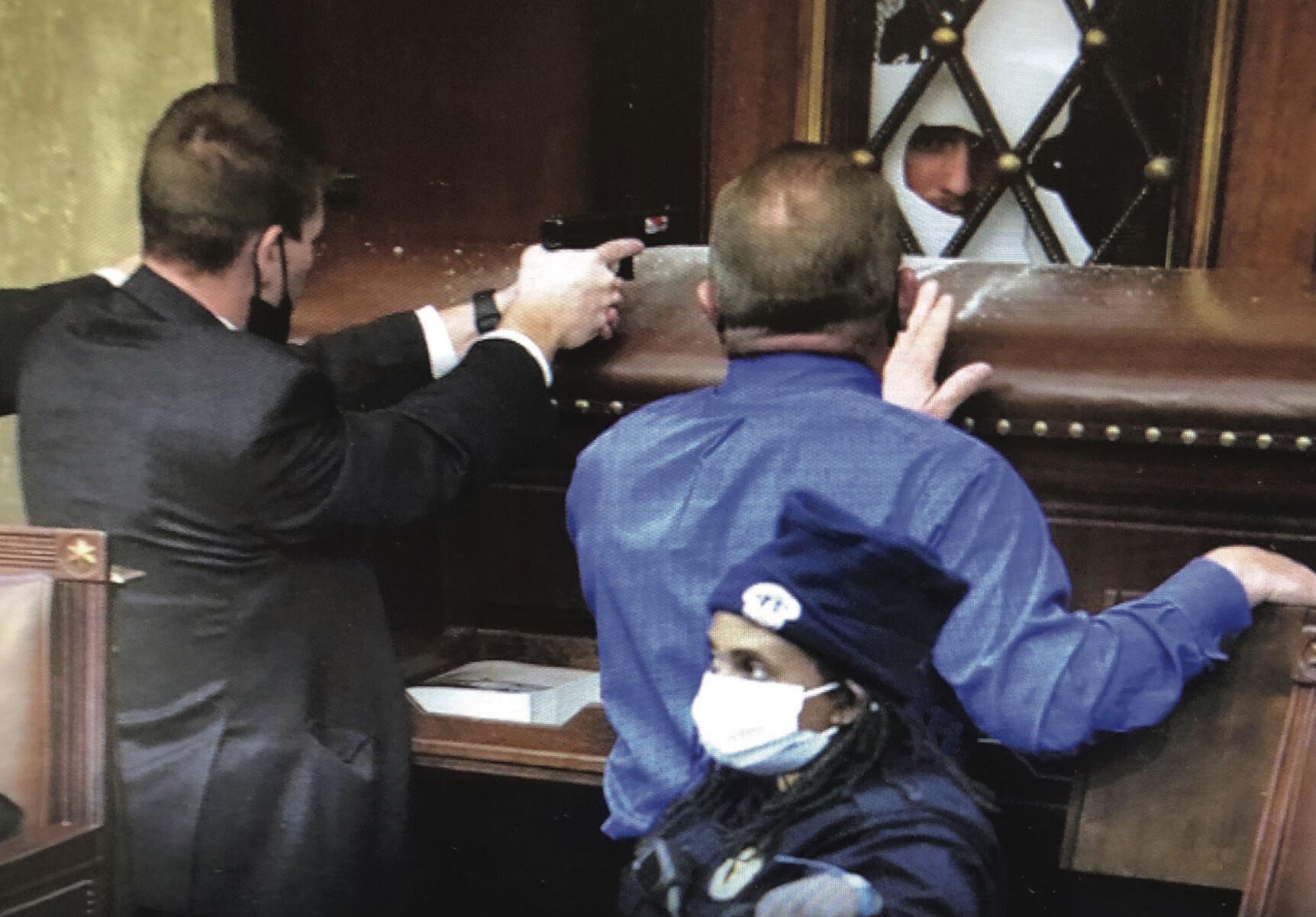U.S. Rep Nehls caught in melee